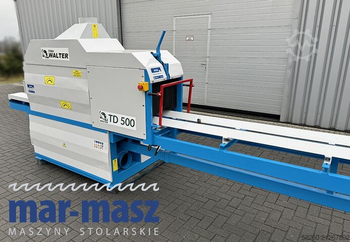 Doppelwellen-Kreissägemaschine WALTER TD 500