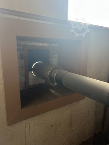 Werkplaatskachel WLO 2 Octagon 35 kW Wamlufofen 35 KW !MIT KAMIN UND ROHREN!