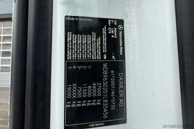 Felépítménycserélő teherautó MERCEDES-BENZ Actros 2543 6x2