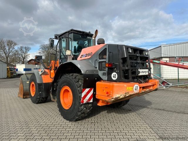 Wiellader HITACHI ZW250-5B / Waage