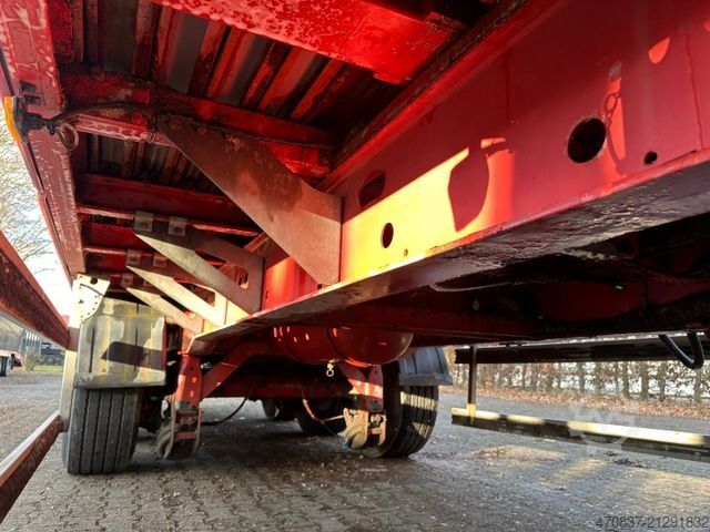 Auflieger mit Walkingfloor LEGRAS SR3M / Hydraulik Hecktür