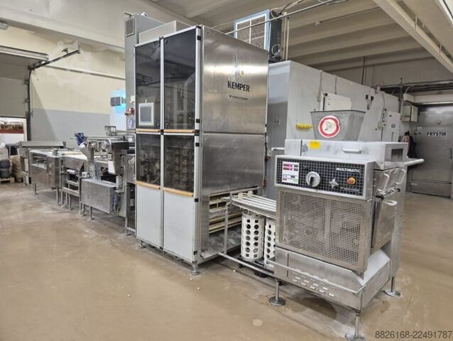 Broodlijn (hamburger- en hotdogbroodjes) WP Kemper MULTIMATIC MUS