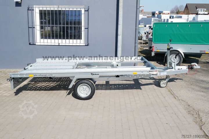 Släpvagn för biltransport DEBON ROADSTER AUTO 1300kg 300x181cm