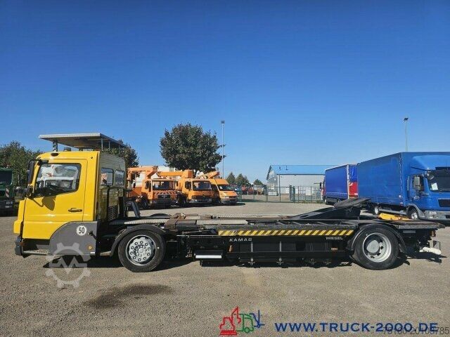 Wissellaadbak vrachtwagen Mercedes-Benz Kamag Wiesel WBH25 Umsetzer + Sattelplatte