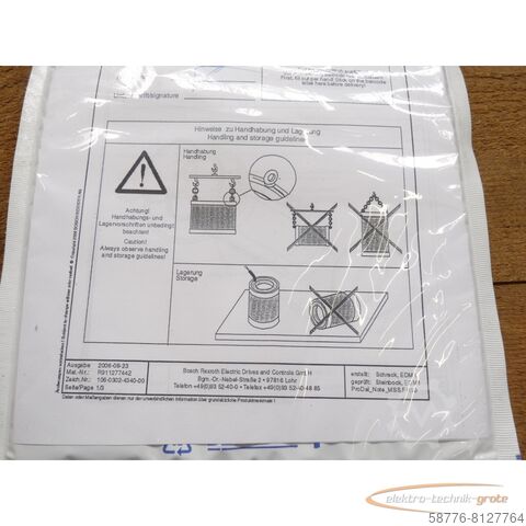 Component Indramat MSS382B-0025-FA-N0CN-NNNN / R911314793 Synchr. IndraDyn !