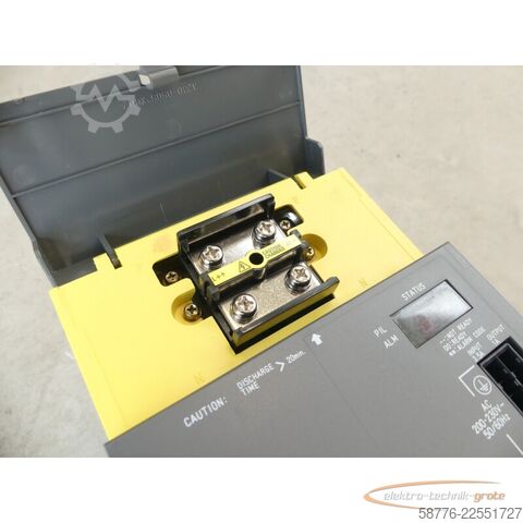 Składnik Fanuc A06B-6087-H130 Power Supply Module Version D SN: EA8400665