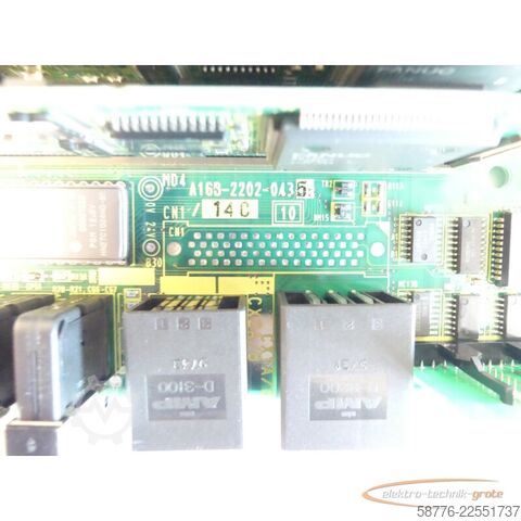 Składnik Fanuc A320-2202-T436 / 10 Steuerplatine A16B-2202-0435 / 14C 10