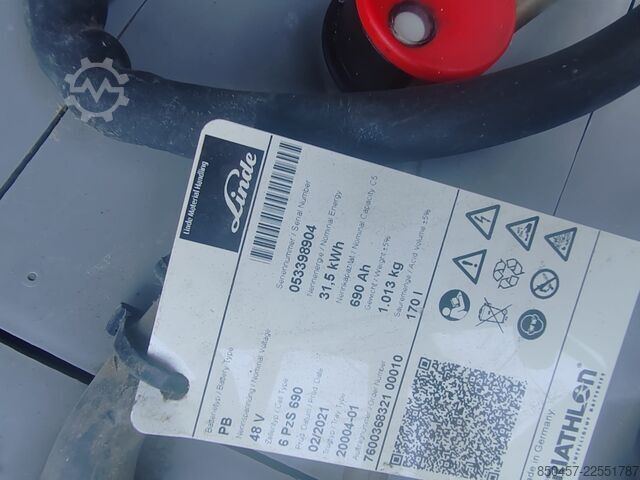 Eléctrico - 4 ruedas Linde E20PL-02 2021y/ 4.1m/ 2750mh