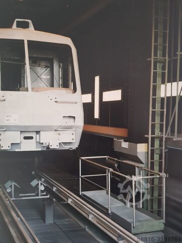 Strålehal, drevet strålevognBlæsehallen, drevet blæsevognBlæsekammer, motordrevet blæsevogn Oliver Fritz GmbH & Co. KG Strahlwagen mit Antrieb