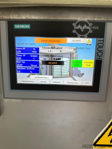 Spiralformet ovn Unitherm XSSO-12-1.1-8t-G