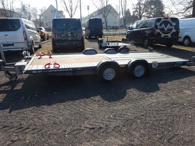 Autószállító pótkocsi BRIAN JAMES TRAILERS Fahrzeugtransportanhänger 26XTFB 100Kmh