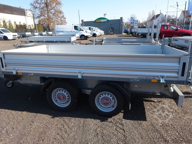 Přívěs na auto STEMA ROCKO II SHRK .2  Rückwärtskipper 100