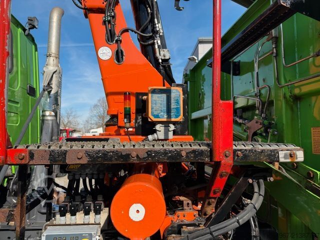 Driezijdige kipper SCANIA G450 Kipper Kran Atlas 206.3E AHK Bordmatic FUNK