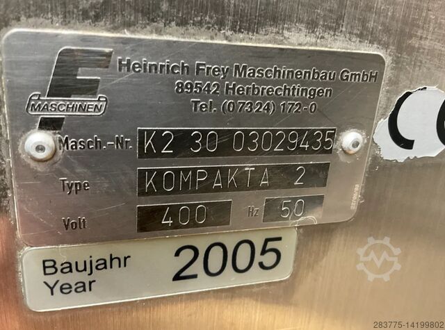 Zuigervuller Frey Kompakta 2-30