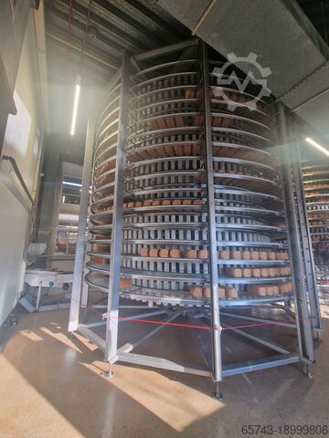 Spiraalkoeler 2400 stuks/u Chłodnia spiralna