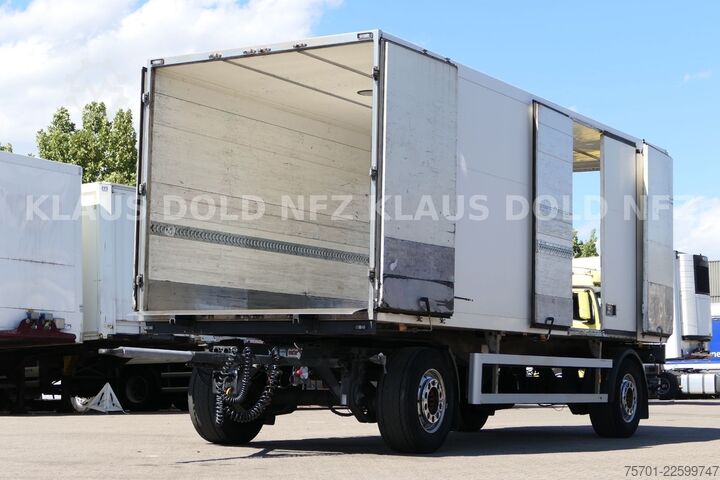 Remorcă carosată ACKERMANN-FRUEHAUF A 18 Koffer 43m³ Durchladesystem
