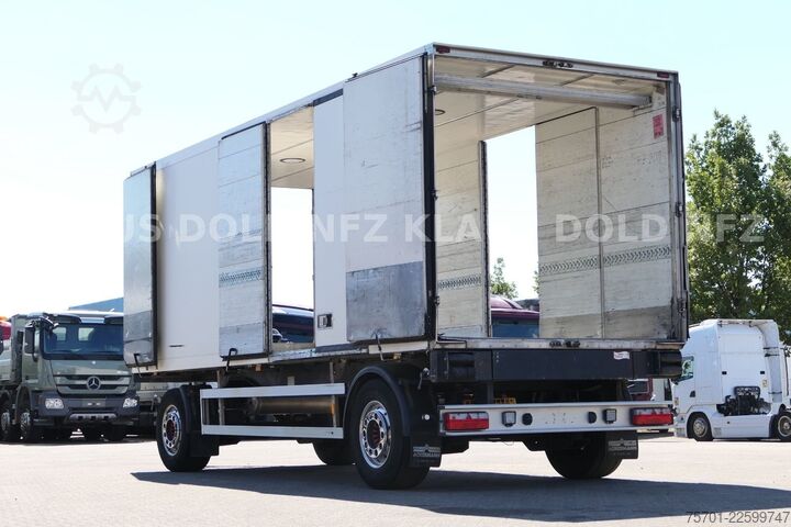 Remorcă carosată ACKERMANN-FRUEHAUF A 18 Koffer 43m³ Durchladesystem
