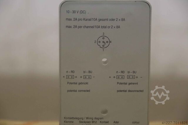 Sensor-actuator verdeler Weidmüller SAI-8-M 5P M12 170125