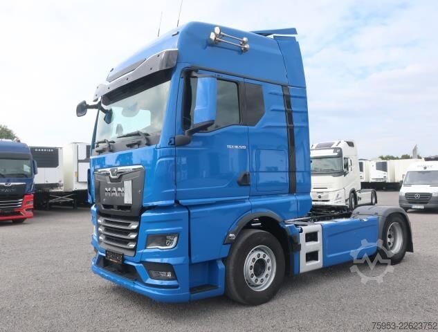Tractora standard MAN 18.520 BLS TGX Intarder GX Kabine Navi neue Reifen