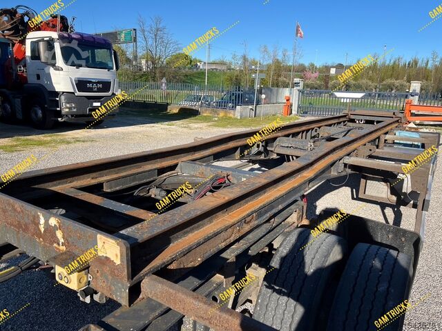 Aanhangwagen Zorzi 20R Abroll ROR-Achsen