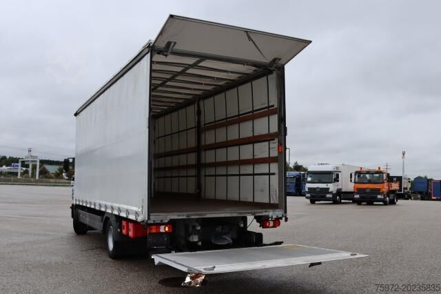 Camion plateau avec bâche Mercedes-Benz Atego 1224L EDSCHA Curtainsider