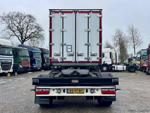 Transport refrigerat/congelat Pacton LZV Sliding chassis for  2nd trailer connection...