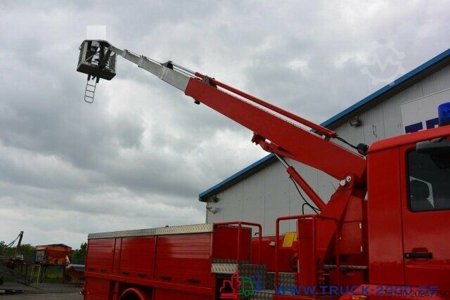 Speciale doeleinden vrachtwagen MAN 18.280 4x4 25m Höhe Montage-Dach-Solar nur22TKM