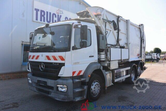 Müllwagen Mercedes-Benz Axor 2529 Faun Überkopf Frontlader 25 m³ 1.Hand