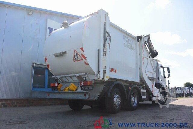 Vuilniswagen Mercedes-Benz Axor 2529 Faun Überkopf Frontlader 25 m³ 1.Hand