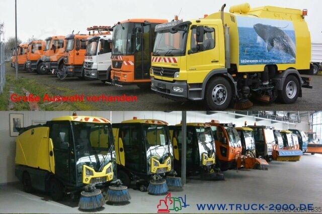 Zamiatarka drogowa Schmidt Johnston Bucher Sweeper CX 201 Kehren + Sprühen Klima