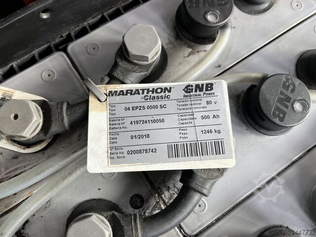 Empilhador eléctrico de 4 rodas Toyota 8 FBMKT 25 / Akku 85%