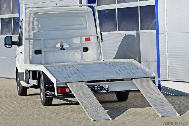 Bestelwagen autodrager VOLKSWAGEN Crafter 177 PS Klima VOLL- ALU PLATEAU