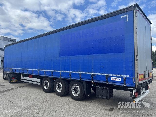 Ανοιχτό ημιρυμουλκούμενο με μουσαμά Schmitz Cargobull Semitrailer Curtainsider Standard