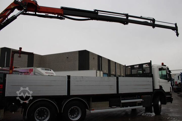 Vrachtwagen met kraan Scania P410 + atlas 190 4x hydrolic + 6x4 remote + EU...