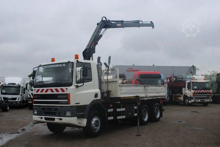 Kipper DAF Kipper 6x4 + SPRING + EURO 1 + no CRANE + Manue...
