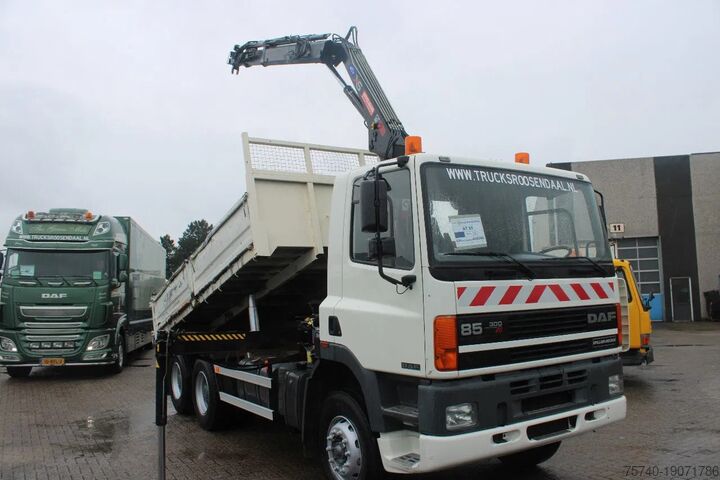 Kipper DAF Kipper 6x4 + SPRING + EURO 1 + no CRANE + Manue...