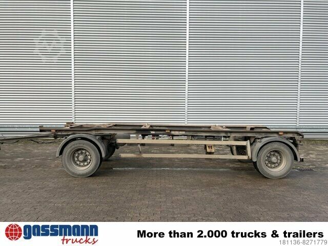 Afzetcontainer-aanhangwagen Müller-Mitteltal RA 18 Abrollanhänger