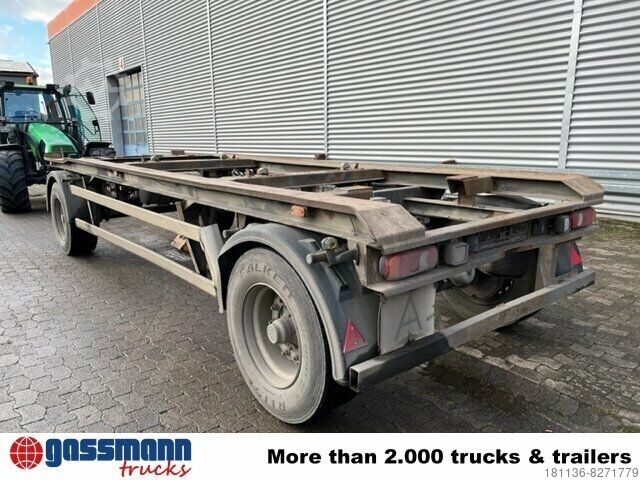 Afzetcontainer-aanhangwagen Müller-Mitteltal RA 18 Abrollanhänger