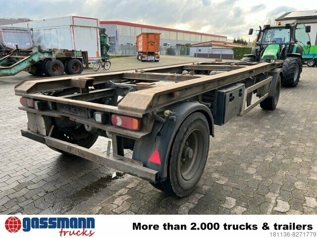 Afzetcontainer-aanhangwagen Müller-Mitteltal RA 18 Abrollanhänger