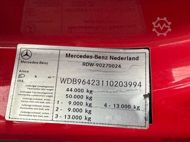Système de câbles Mercedes-Benz Arocs 8X4 VDL S-30-6600 HAAKARMSYSTEEM/ABROLLKI...