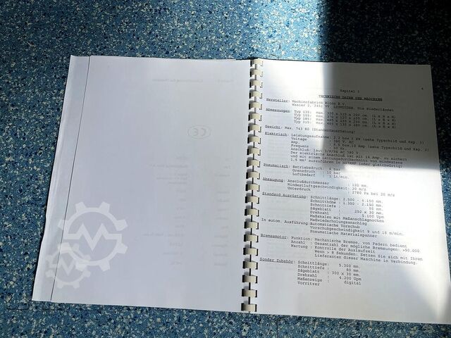 Paneelzaag ELCON 155 DS