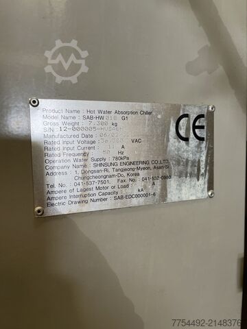 CCENTIOM SAB-HW18 hűtőgép CENTIOM SAB-HW18