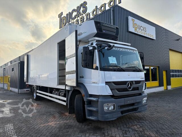 Koel-vriestransport Mercedes-Benz AXOR 1829 + MANUAL + EURO 5 + LIFT + CARRIER