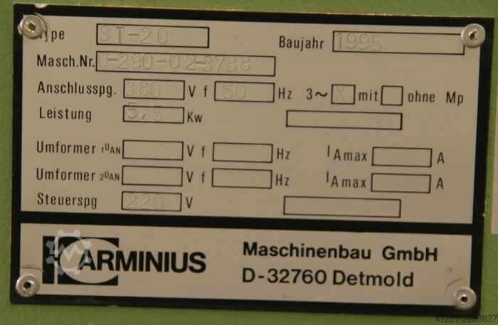 Profile edge milling and grinding machine Arminius ST-20