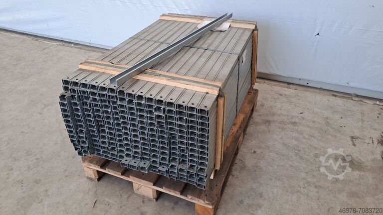 Vakwerkschoor Kruiswerkschoor Palletrek SSI Schäfer PR600/ Länge: 1.249,2 mm/ Profilabmessung: C 40 x 30 x 8 mm