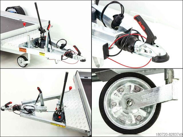 Aanhangwagen (auto) Vezeko Absenkanhänger 162x272cm 1,3t