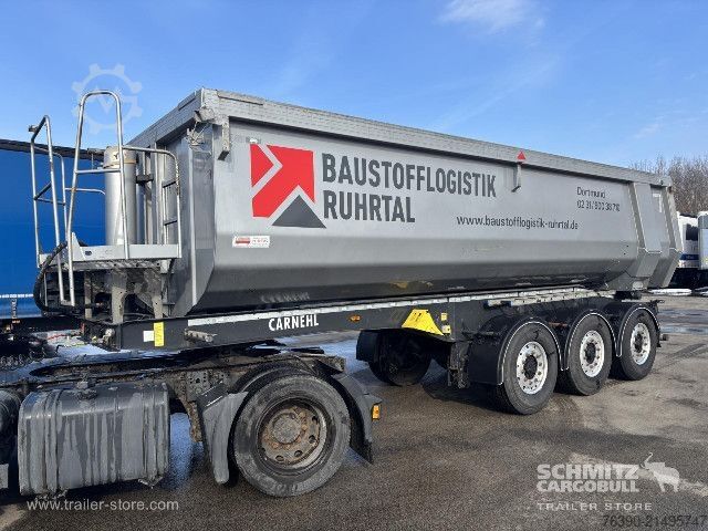 Semi-reboque basculante Carnehl Semitrailer Tipper Alu-square sided body 24m³