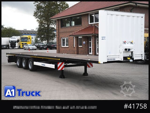 Semirremolque de plataforma KRONE 3 x SD, Mega, Twistlock, Container, NEU, SOFORT