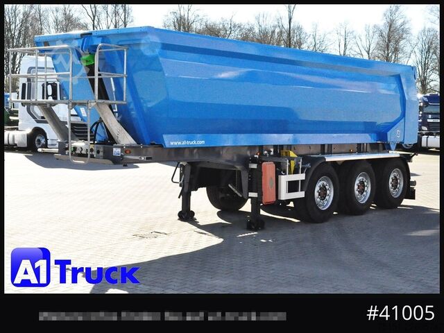 Kippers oplegger WIELTON Euromix ca 24m³  Stahl, Lift SAF,  Tageszulassung,