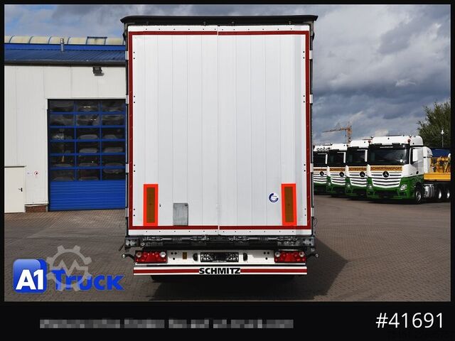 Open oplegger met zeil SCHMITZ Speed Curtain, Lift 455/40 R 22.5, Hubdach,